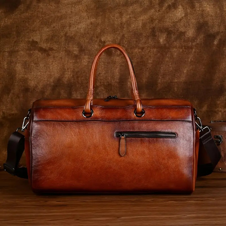 Genuine Leather Women's Retro Crossbody Bag