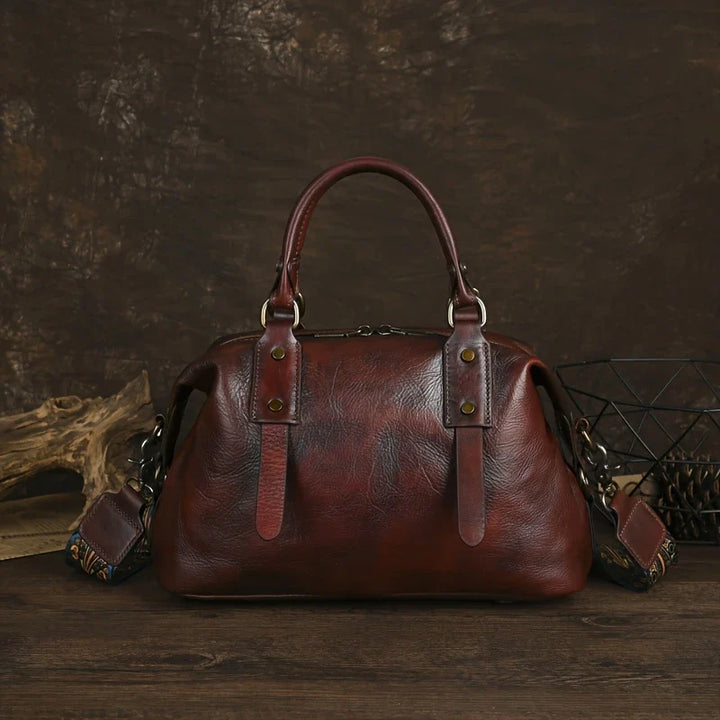Brown Leather Vintage Bag